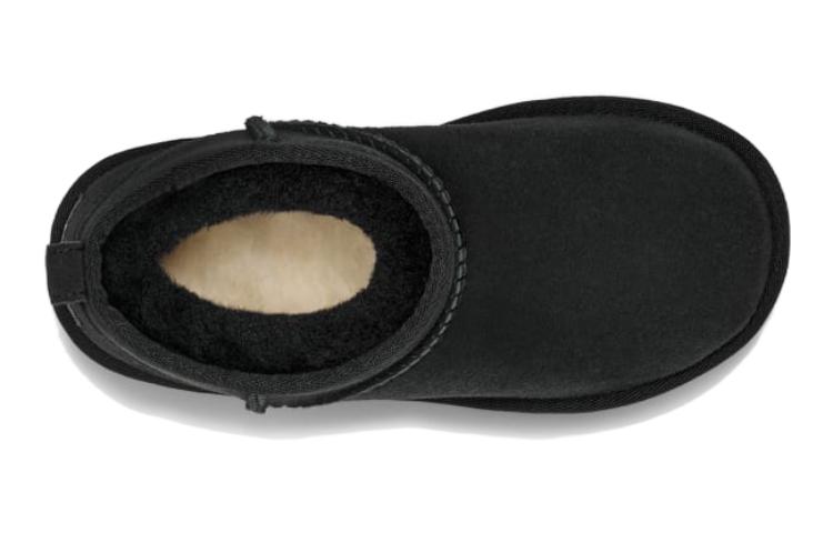 (GS) UGG Classic Ultra Mini Boot 'Black' 1130750K-BLK