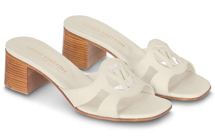 (WMNS) LOUIS VUITTON Isola 45mm Sandals 'White' 1ABYTA