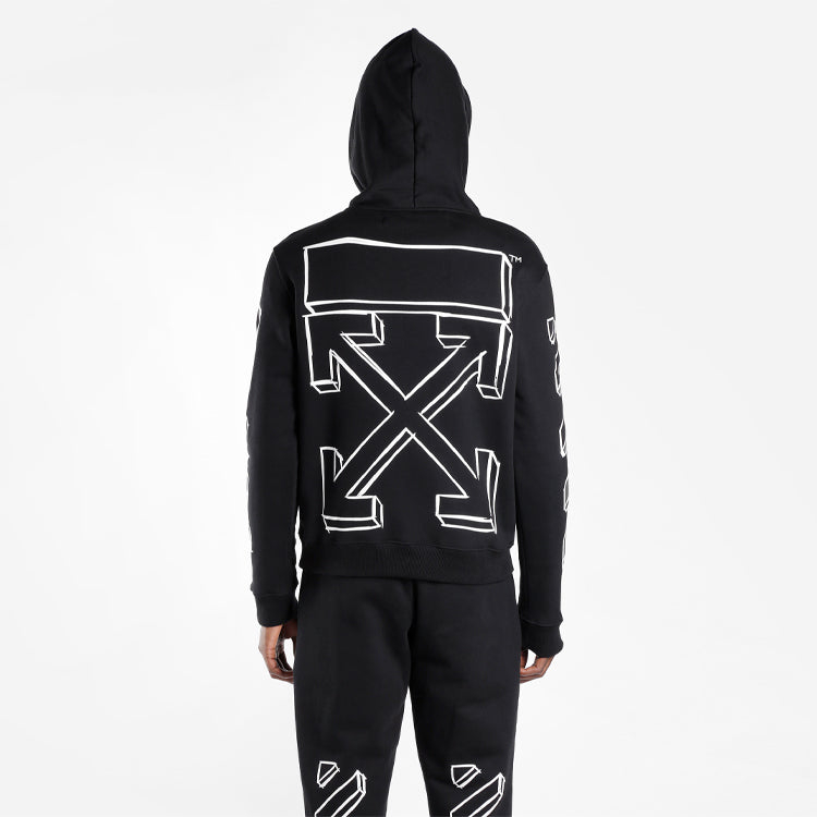 Off-White C/O Virgil Abloh Men'S Black Marker Arrows OMBB034E181920241001