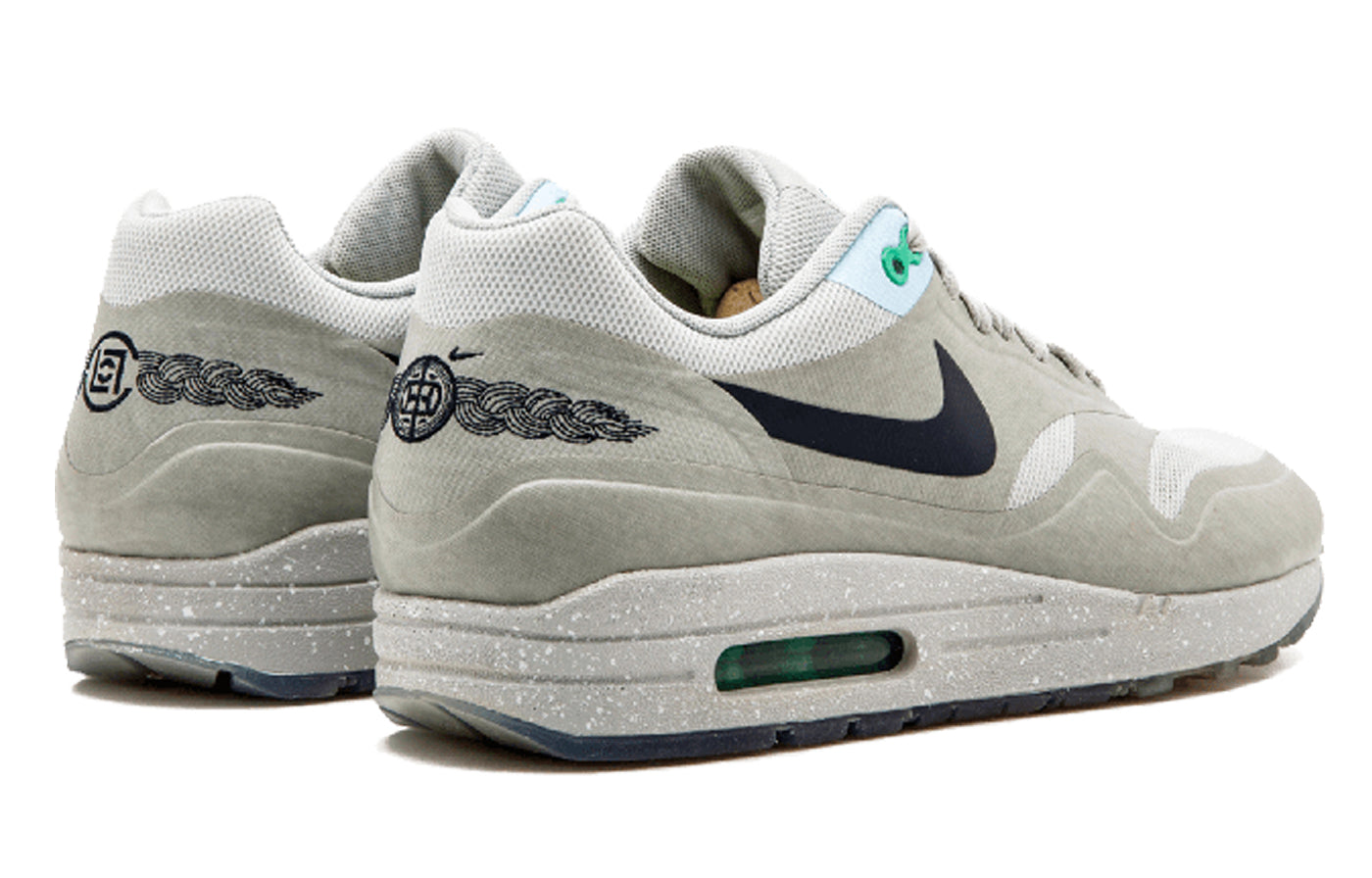 Nike x CLOT Air Max 1 'Kiss of Death - Neutral Grey' 636462-043