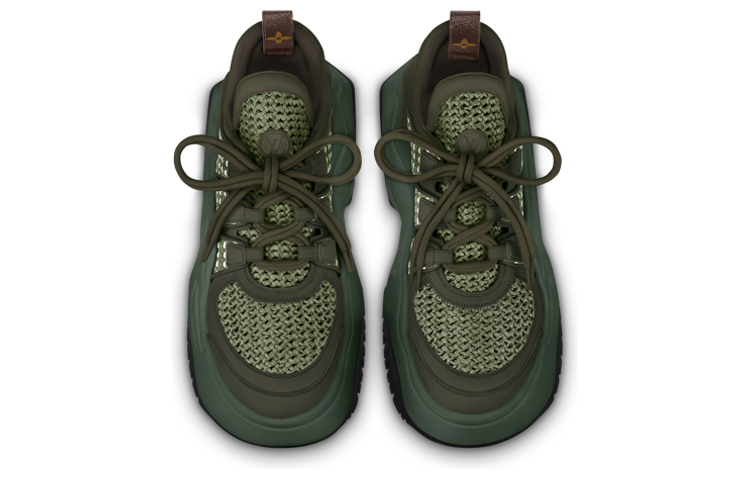 (WMNS) LOUIS VUITTON Archlight 2.0 Platform Sneakers 'Green' 1ABHYD