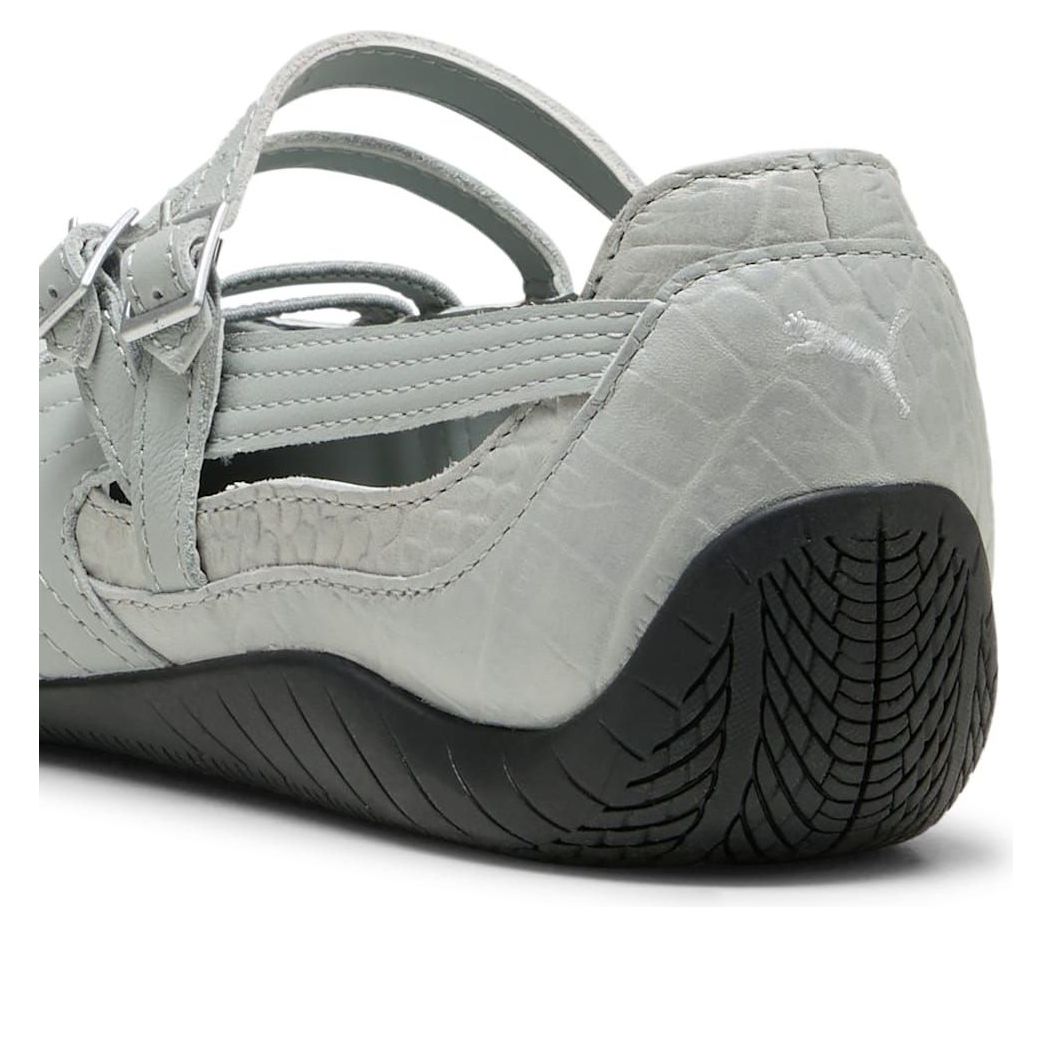 (WMNS) PUMA Speedcat Ballet 'Croc Print Vapor Gray' 405327-02