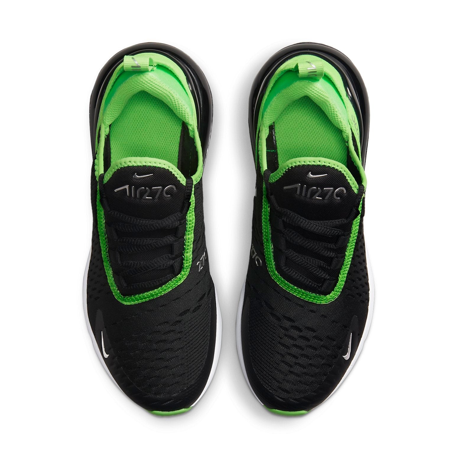 (GS) Nike Air Max 270 'Black Green Strike' 943345-021
