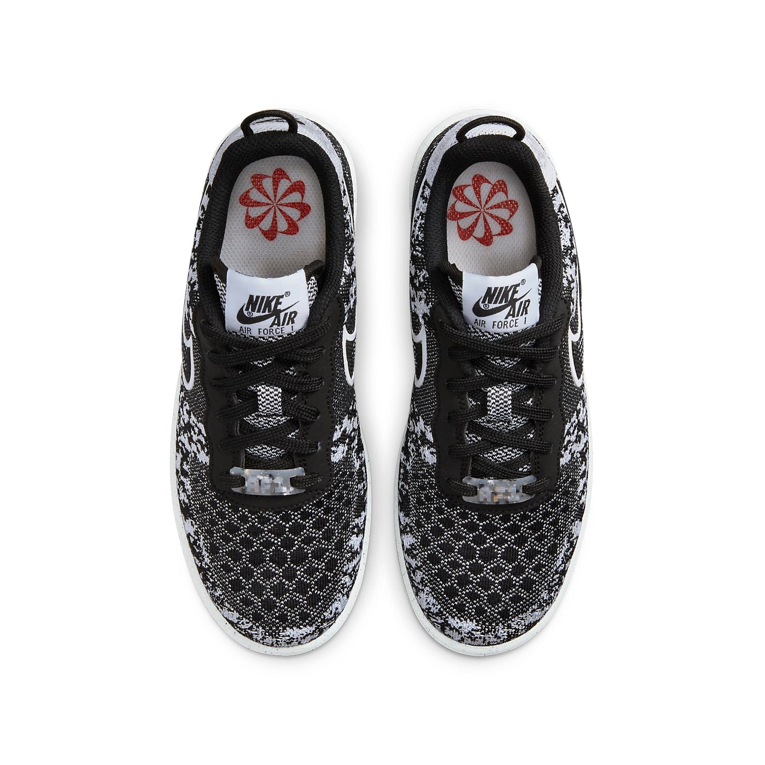 (GS) Nike Air Force 1 Crater Flyknit 'Grey' DM1060-001