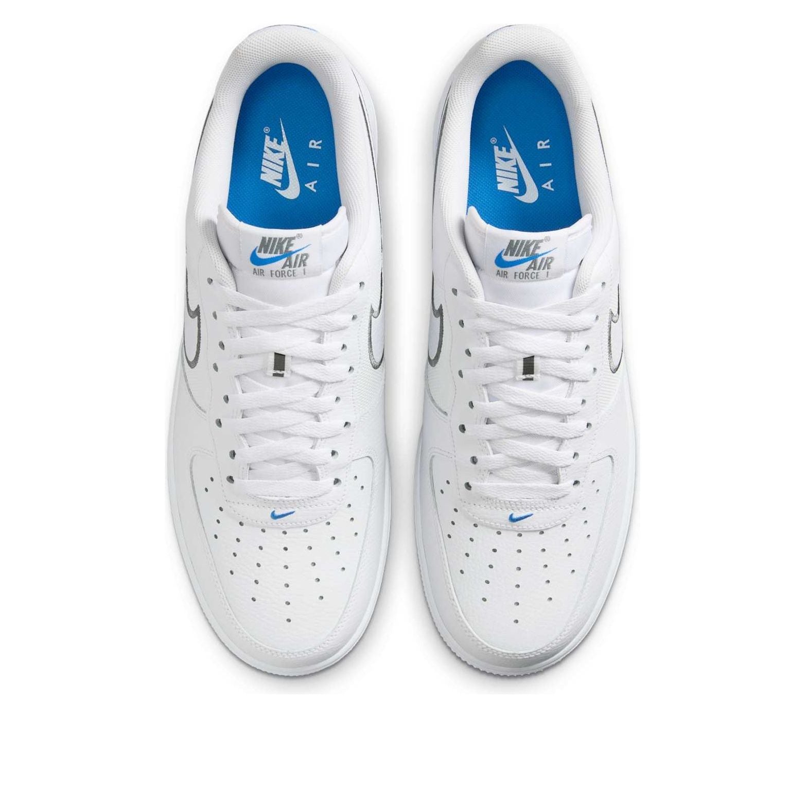 Nike Air Force 1 '07 'White Cool Grey Photo Blue' IB7677-100