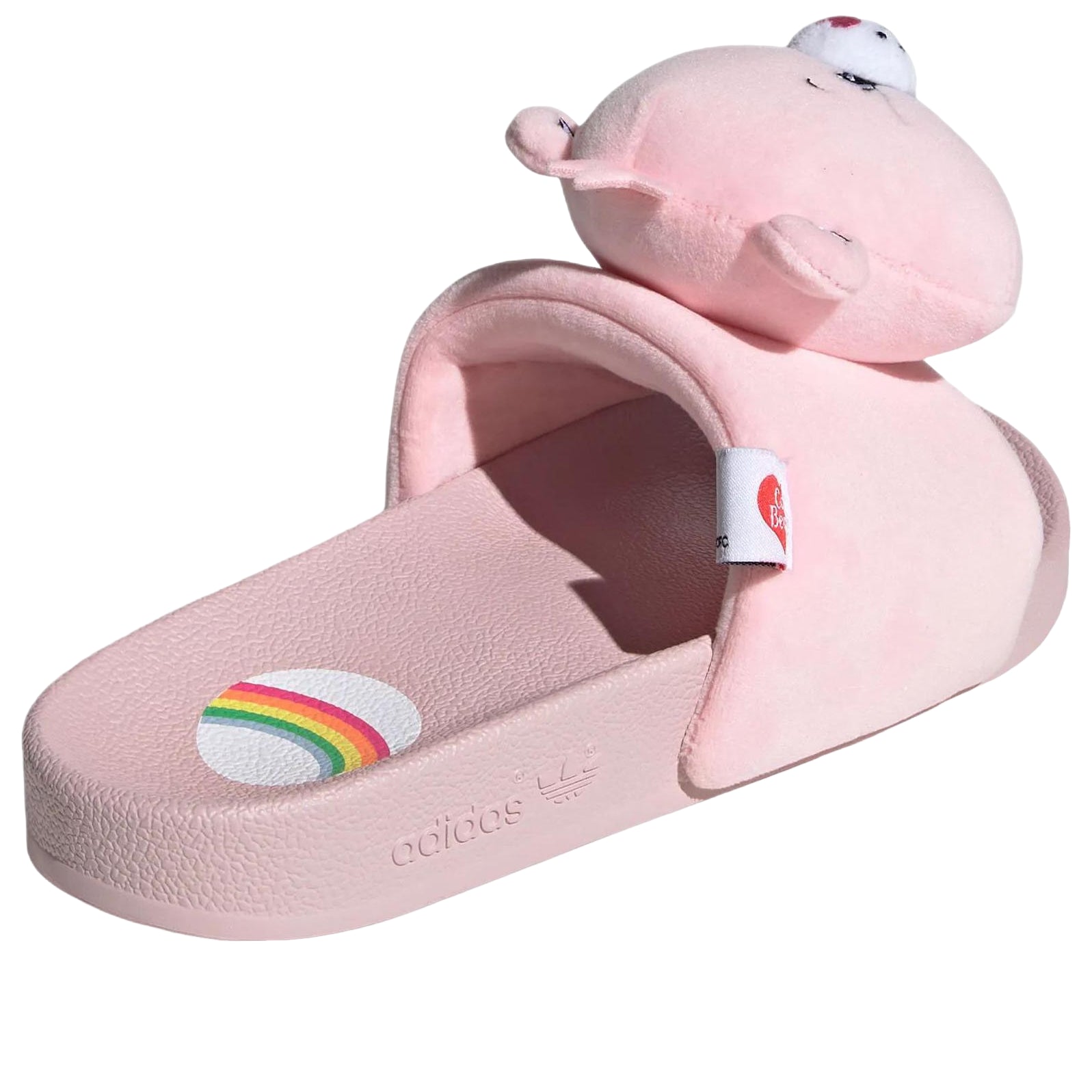 (WMNS) adidas x Care Bears Adilette Slides 'Clear Pink White' KH9957