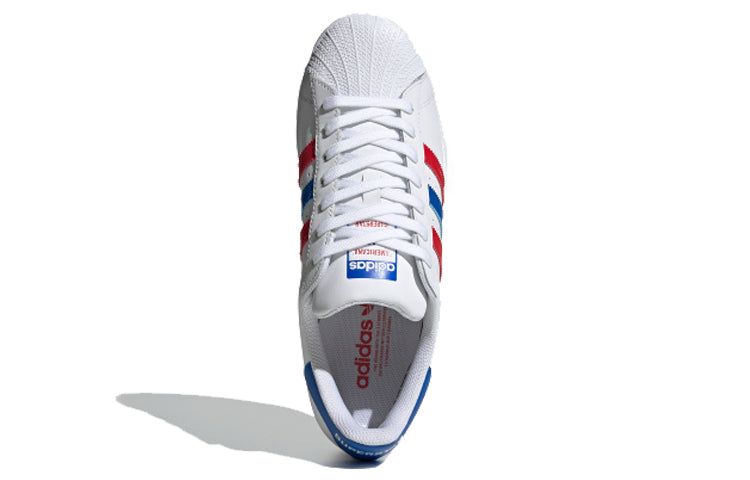 adidas Superstar 'White Red Blue' FV3033
