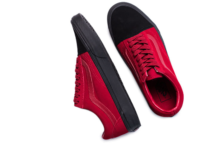 Vans Old Skool Black Red Unisex VN0A38G1QVU