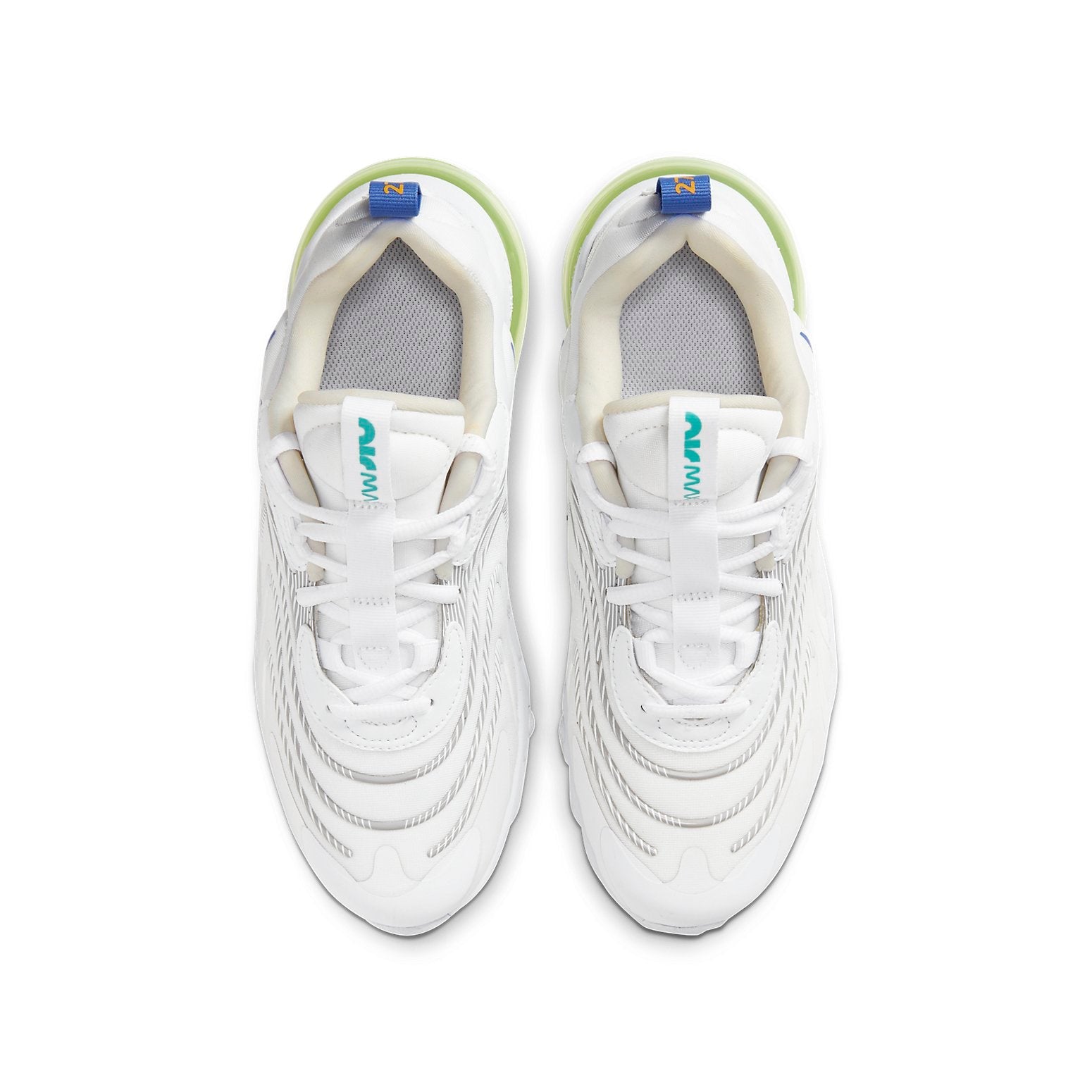(GS) Nike Air Max 270 React ENG 'White Sapphire Laser Orange' CZ4215-100