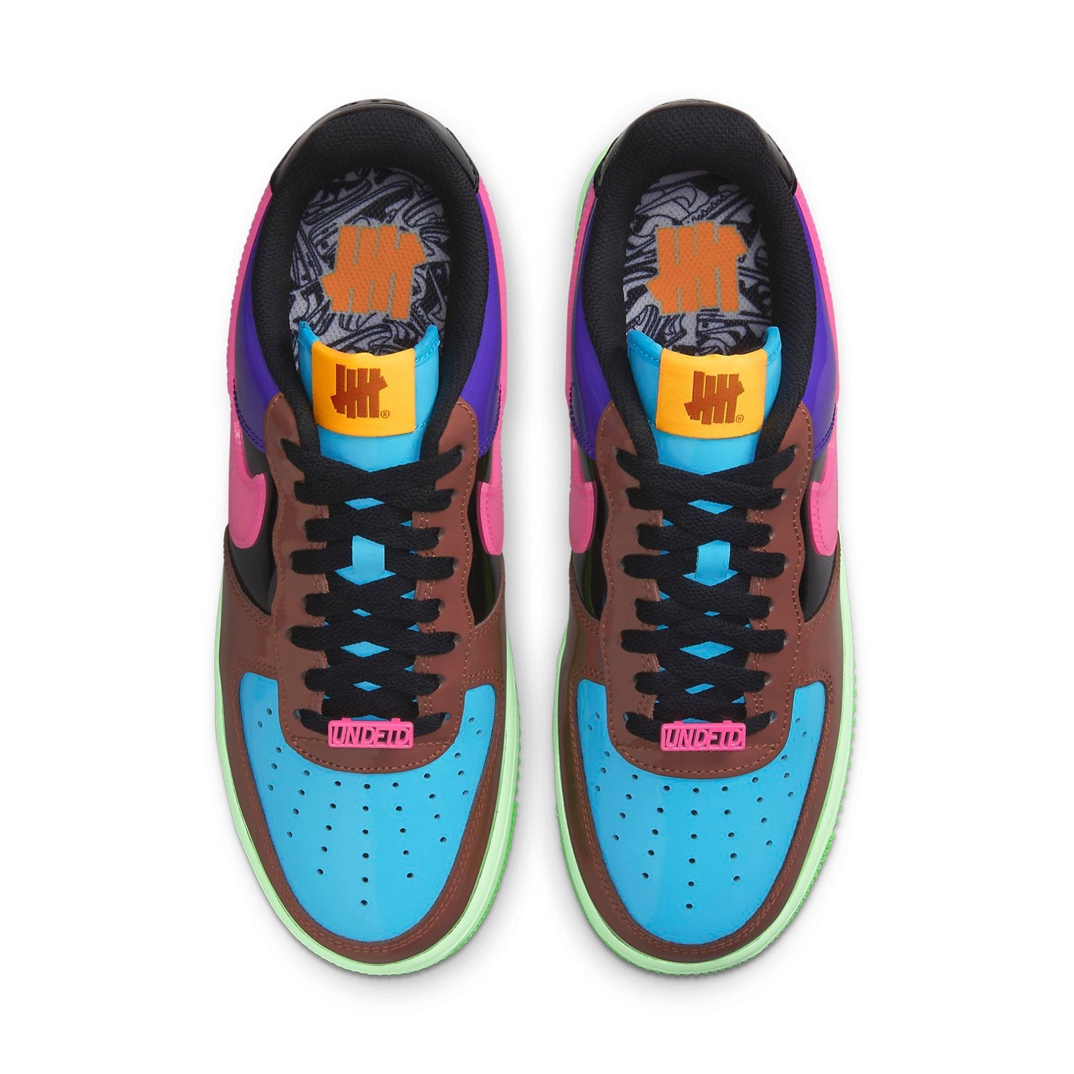 Nike x Undefeated Air Force 1 Low 'Multi-Patent Pink Prime' DV5255-200
