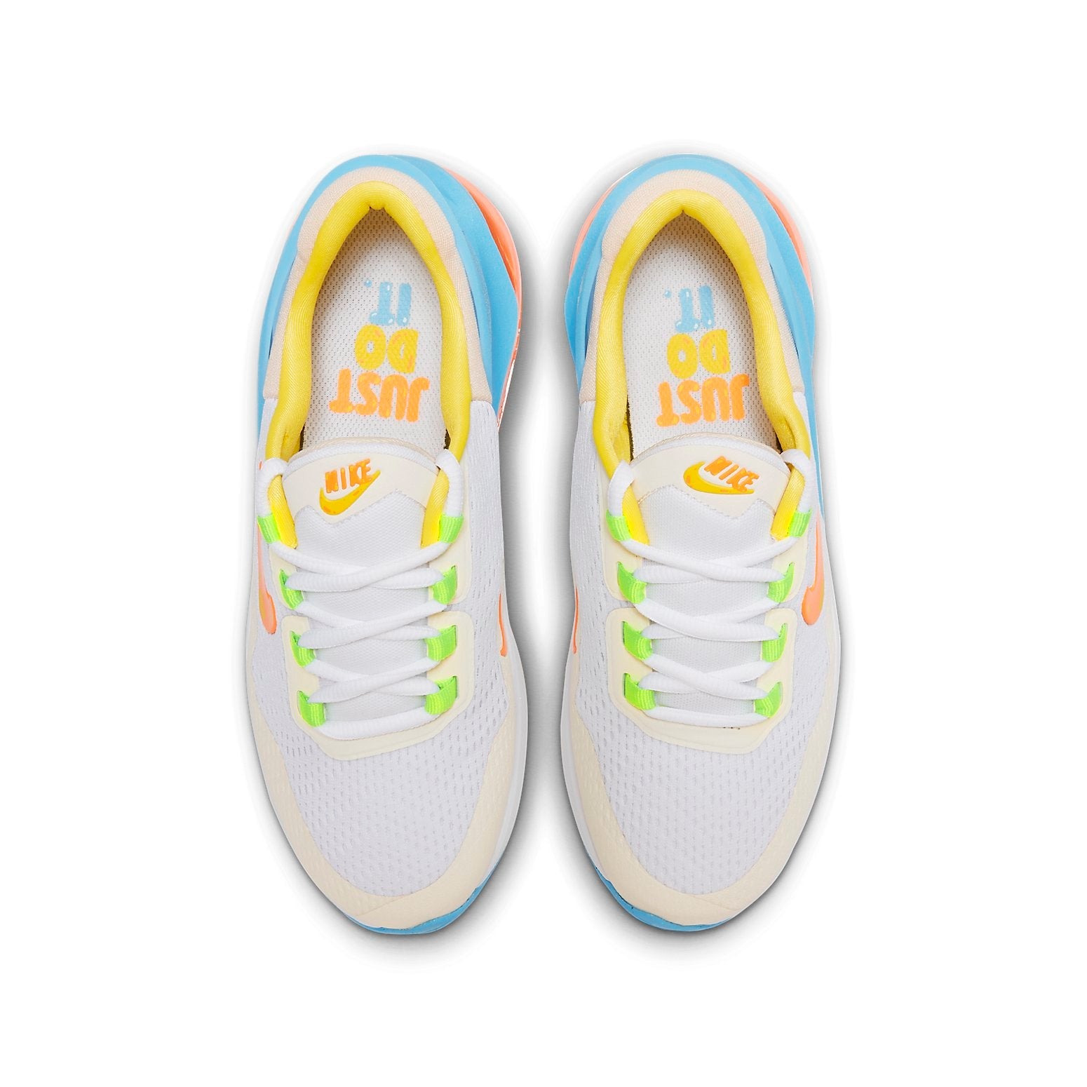 (GS) Nike Air Max 270 GO 'White Blue Orange' FN9926-181
