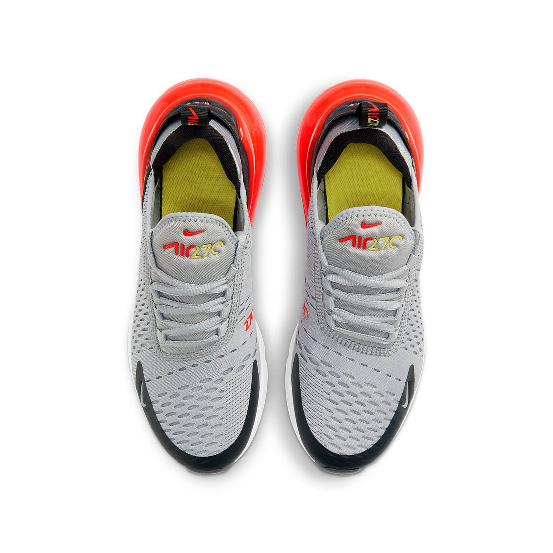 (GS) Nike Air Max 270 'Light Smoke Grey Crimson' 943345-022