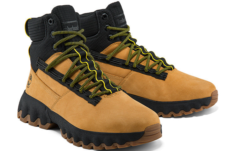 Timberland Greenstride Edge Waterproof Wide Fit Boots 'Wheat Nubuck' A2KT2W