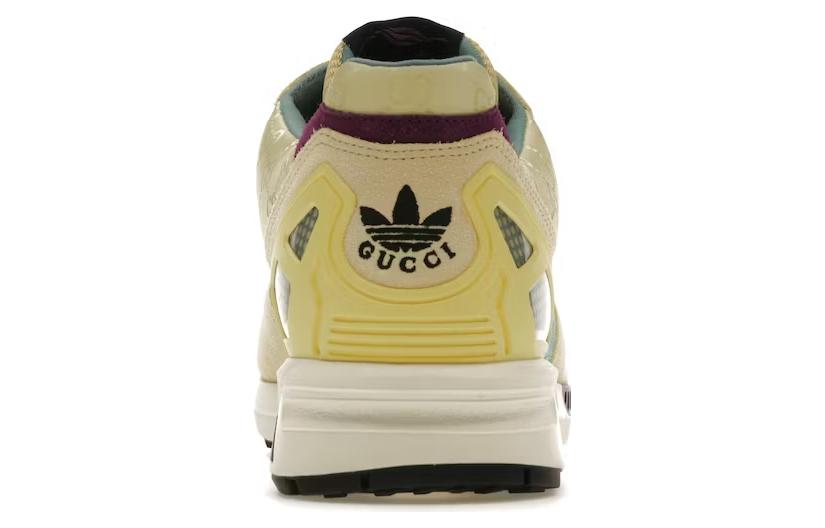 (WMNS) Gucci x Adidas Originals ZX 8000 GG Sneakers 'Beige Gold' 722212-AAA9C-9341