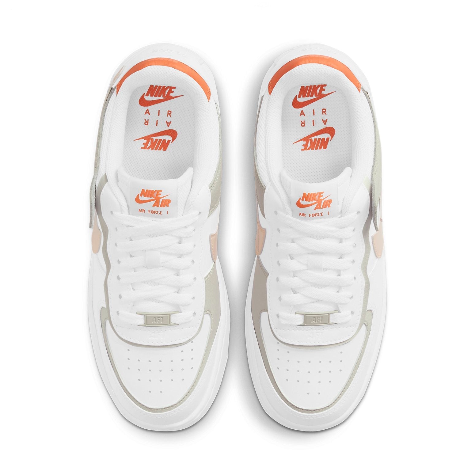 (WMNS) Nike Air Force 1 Low Shadow 'White Bright Mango' DH3896-100