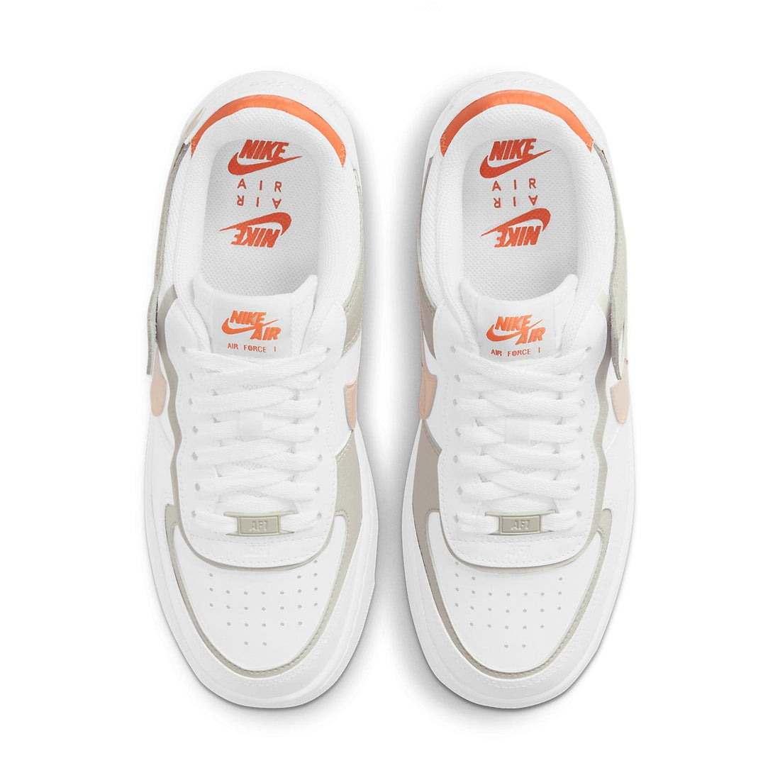 (WMNS) Nike Air Force 1 Low Shadow 'White Bright Mango' DH3896-100