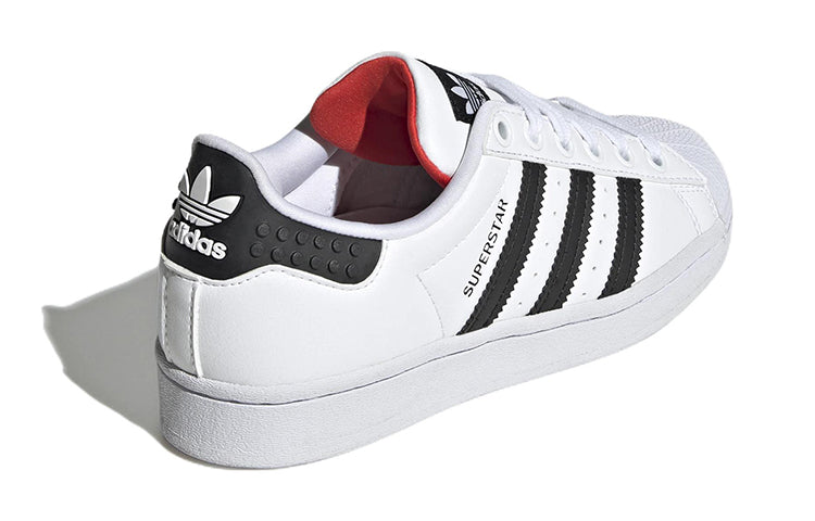 (GS) adidas x LEGO Superstar 'White Pantone' GV8885