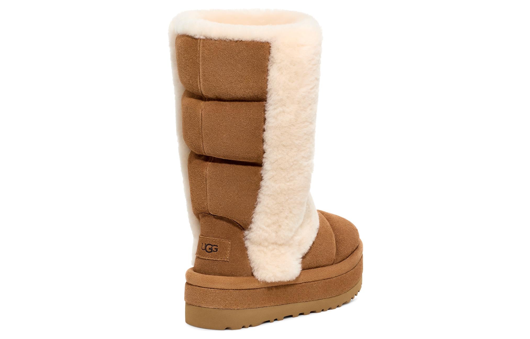 (WMNS) UGG Classic Chillapeak Tall Boot 'Chestnut' 1145990-CHE