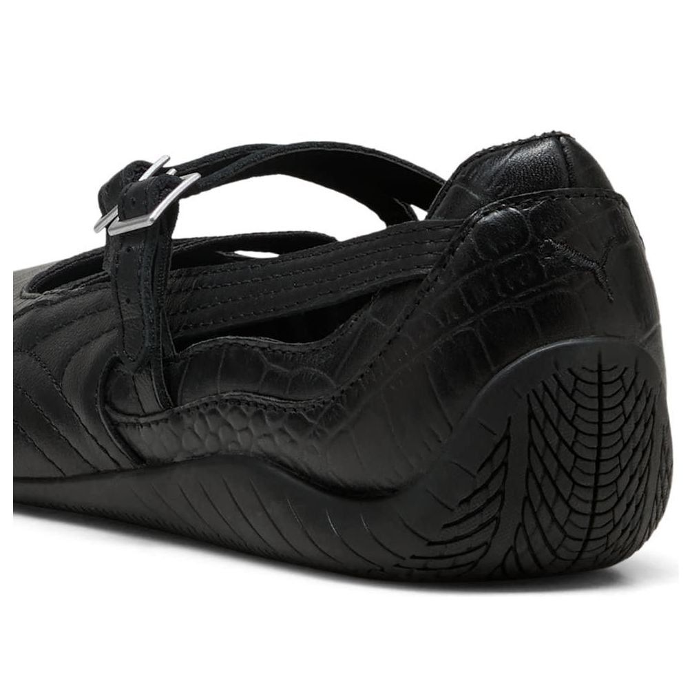 (WMNS) PUMA Speedcat Ballet 'Croc Print Black' 405327-01