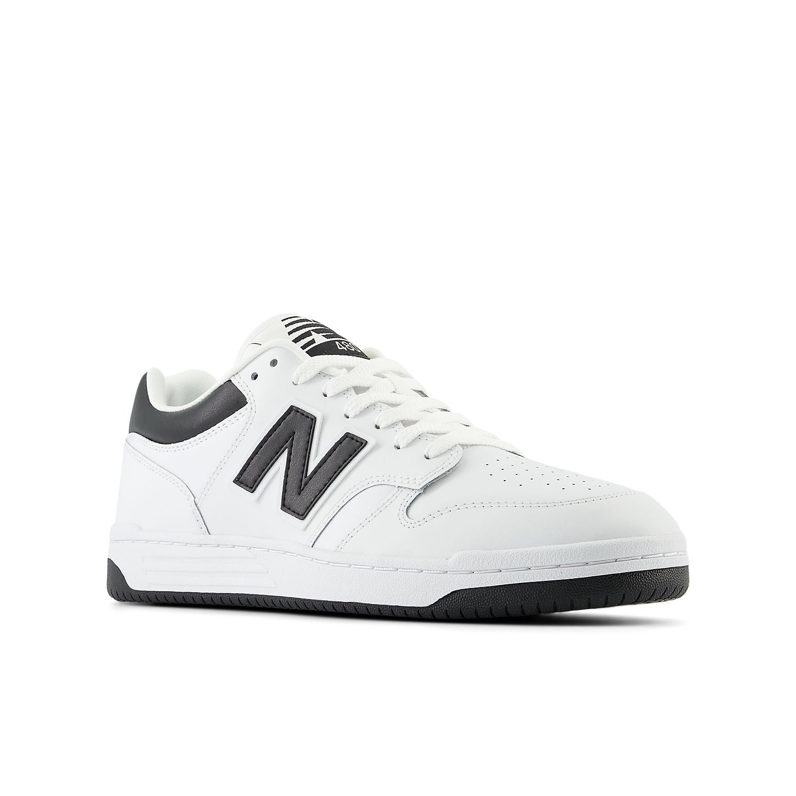New Balance 480 Shoes 'White Black' BB480LBK