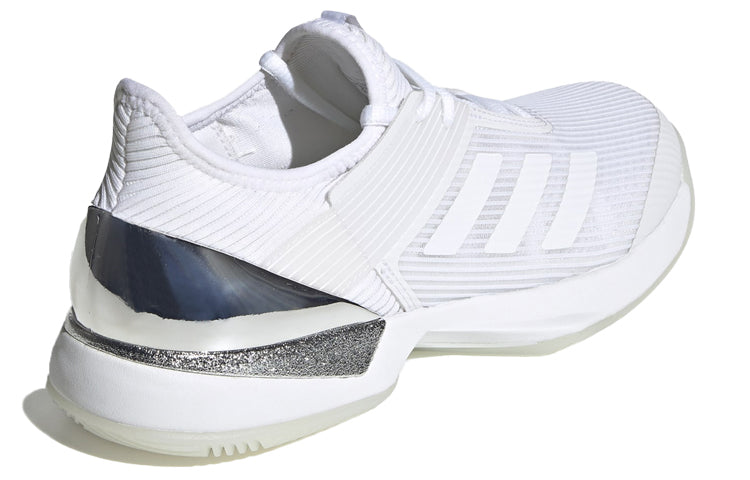 (WMNS) adidas Ubersonic 3 Hard Court 'White Silver' EF2463