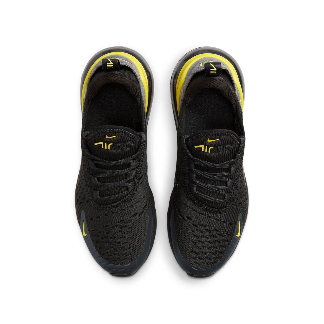 (GS) Nike Air Max 270 'Black Yellow Strike' DX9277-001