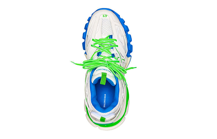 Balenciaga Track Sneaker 'White Green' 542023W3AC49034 #
