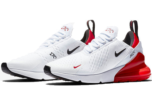 Nike Air Max 270 White Black 'University Red' BV2523-100