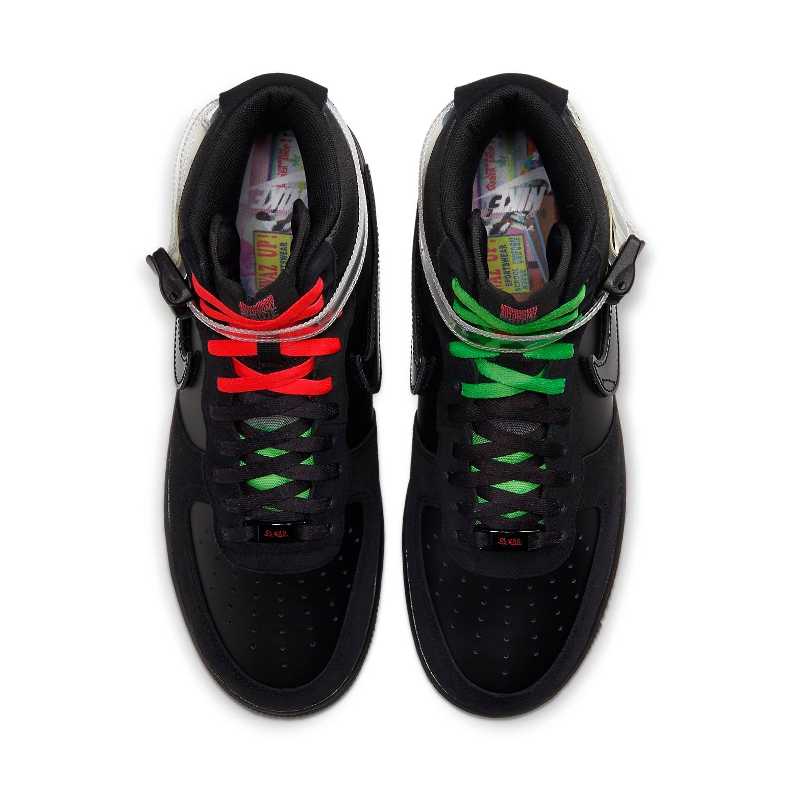 Nike x Lauren Halsey Air Force 1 High LE 'ALL FOR 1 - LA' CU3052-001