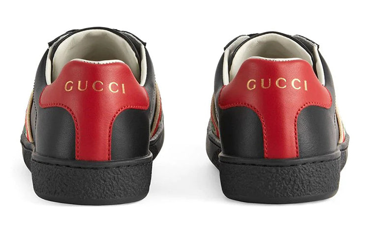 (GS) Gucci Ace Sneaker With Interlocking G Web 'Black' 662212-D8050-1065
