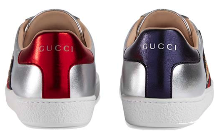 (WMNS) Gucci Ace 'Year of the Dog - Metallic Silver' 501908-DXAL0-8164