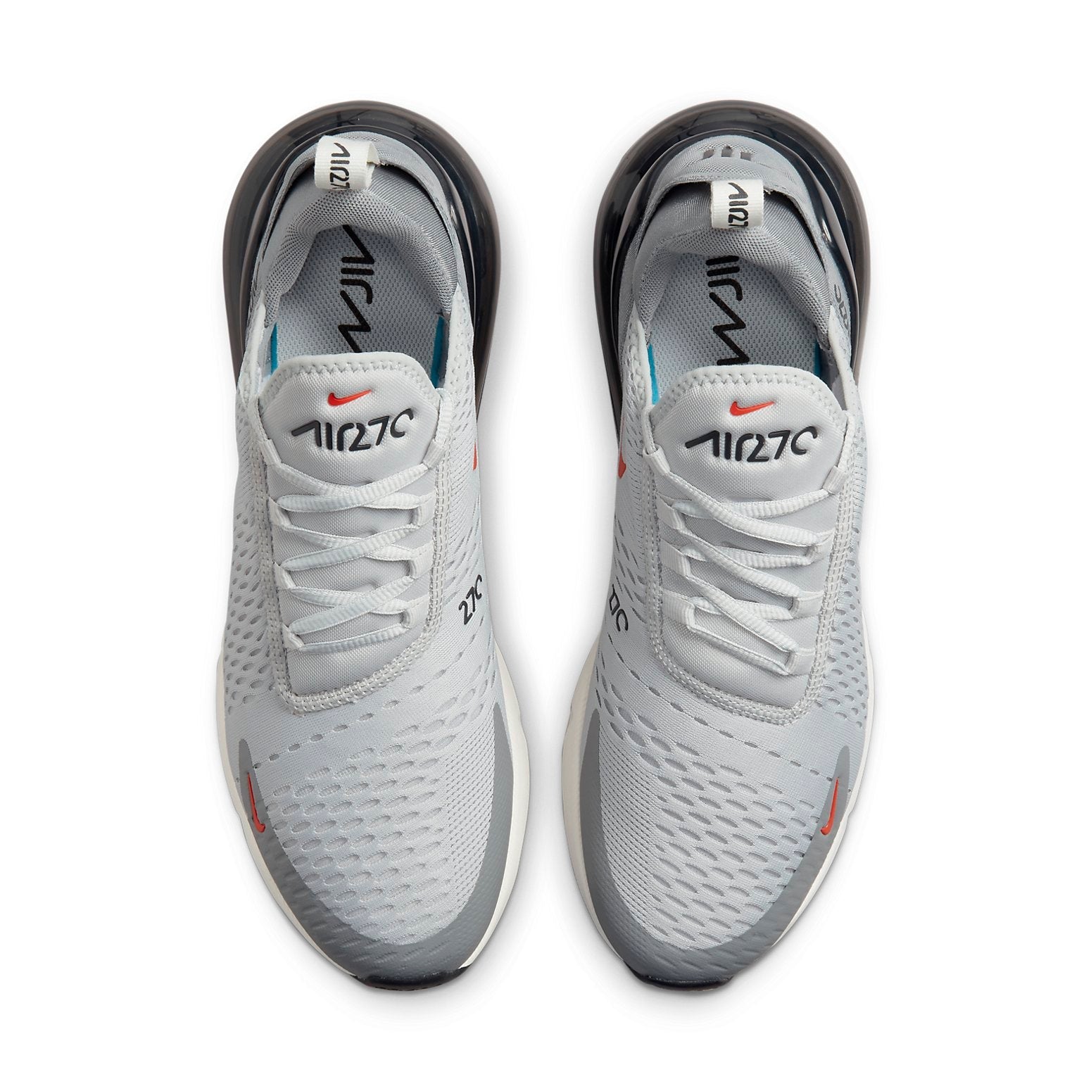 Nike Air Max 270 'Grey Fog Team Orange' DR8616-001