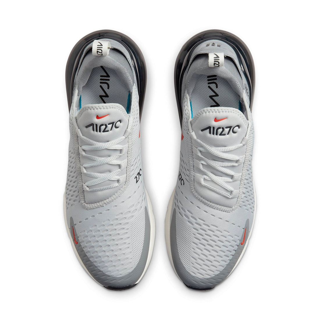 Nike Air Max 270 'Grey Fog Team Orange' DR8616-001
