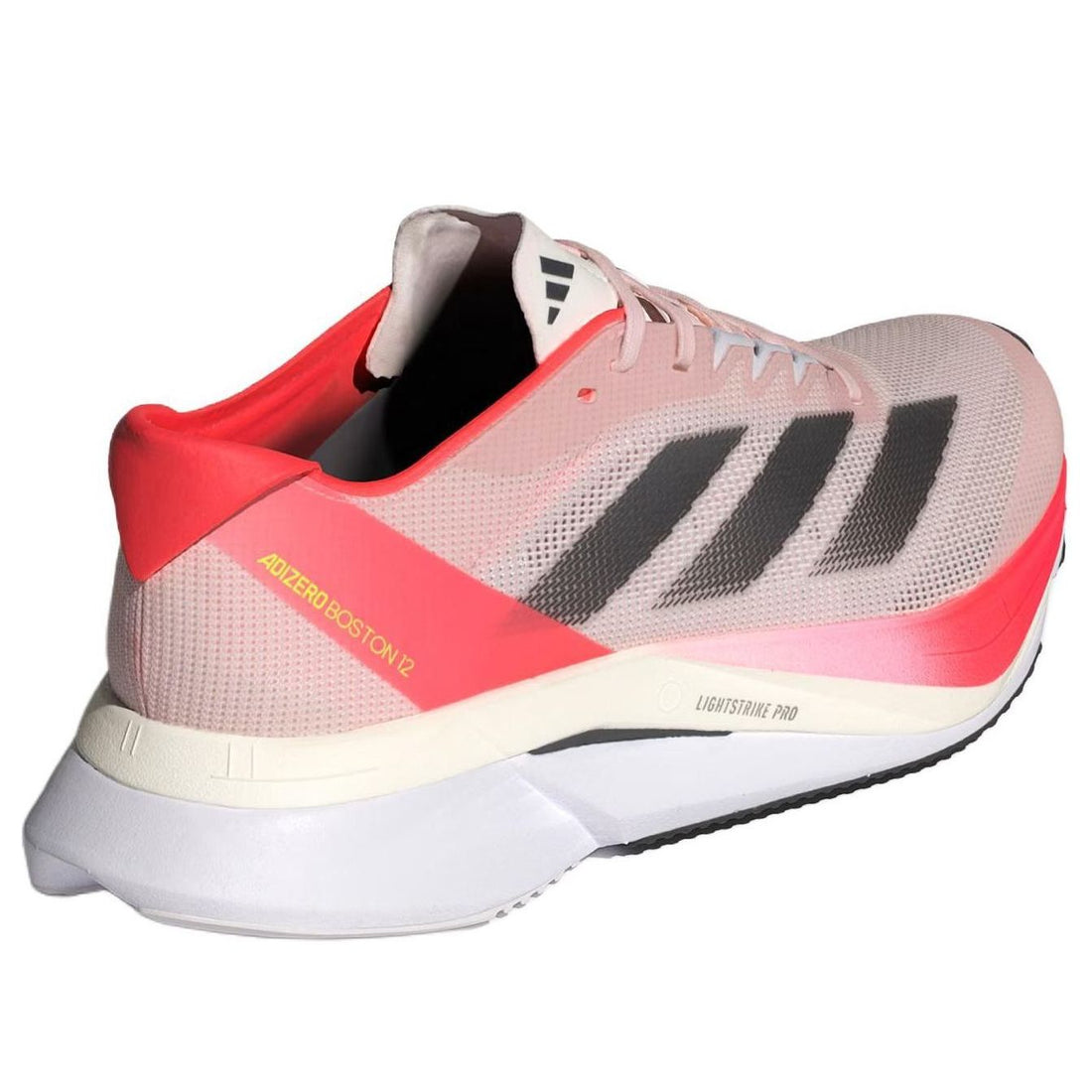 (WMNS) adidas Adizero Boston 12 'Sandy Pink Aurora Met Solar Red' IF9218