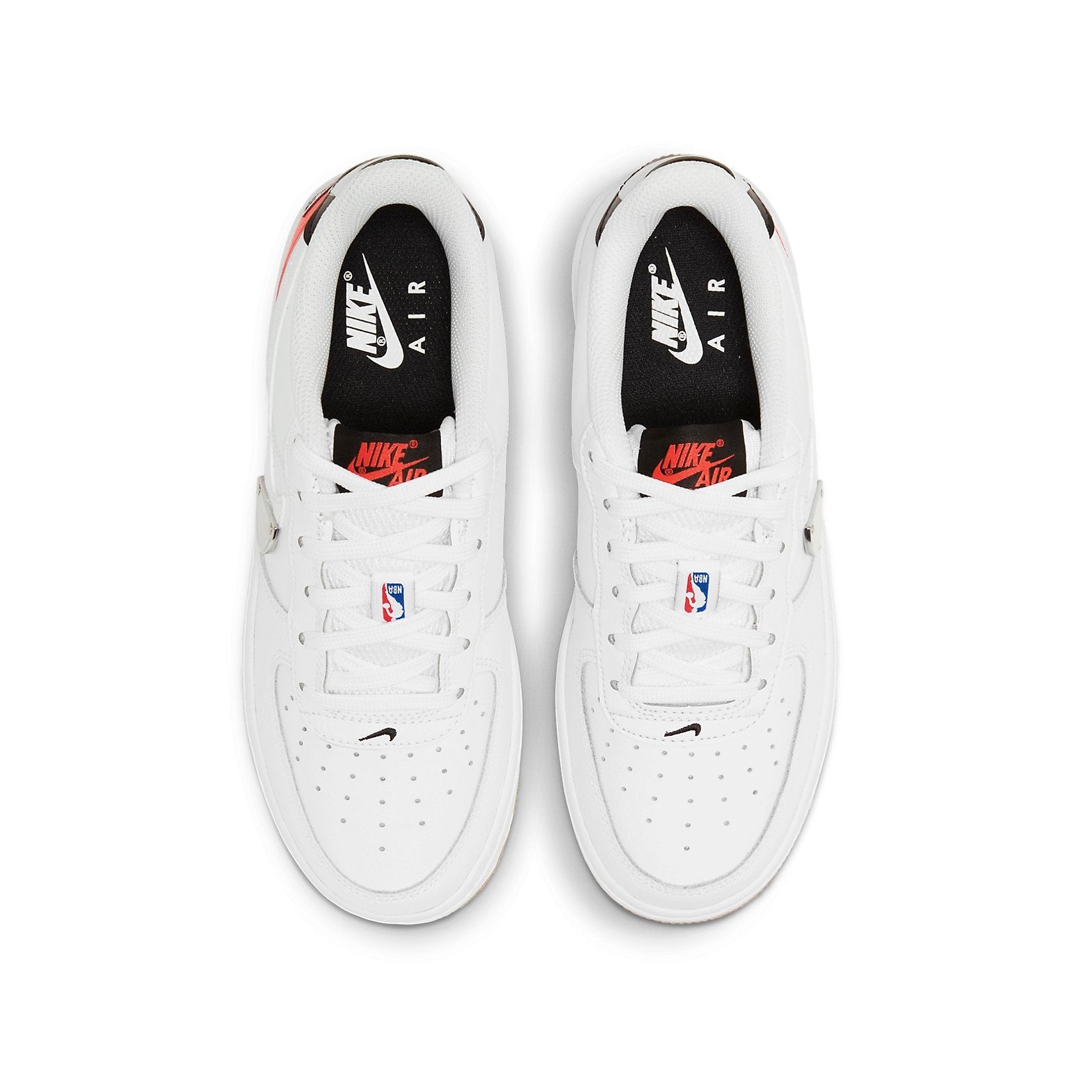 (GS) Nike x NBA Air Force 1 LV8 1 HO20 'White Bright Crimson' CT3842-101