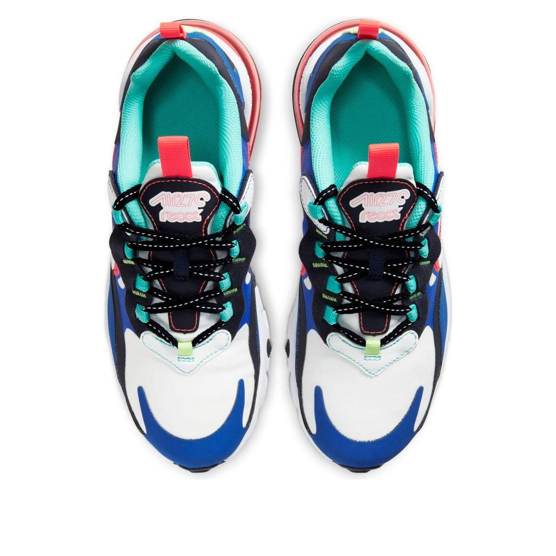 (GS) Nike Air Max 270 React 'Metallic Utopia Slate' CU6697-001