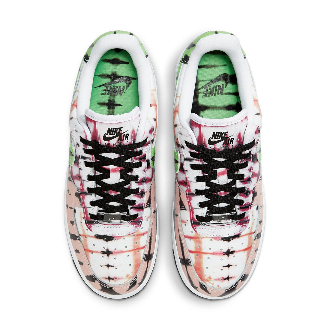 (WMNS) Nike Air Force 1 'Black Tie Dye' CW1267-101
