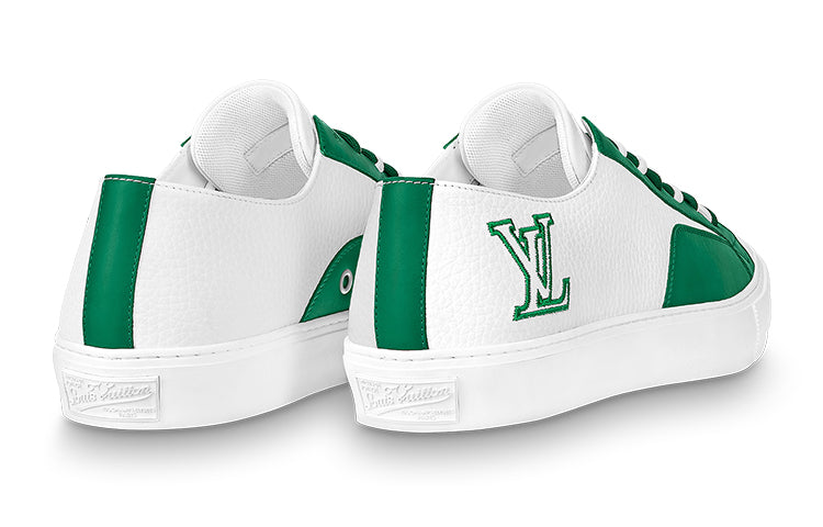 LOUIS VUITTON Tattoo Sneakers 'White Green' 1A8ZFM