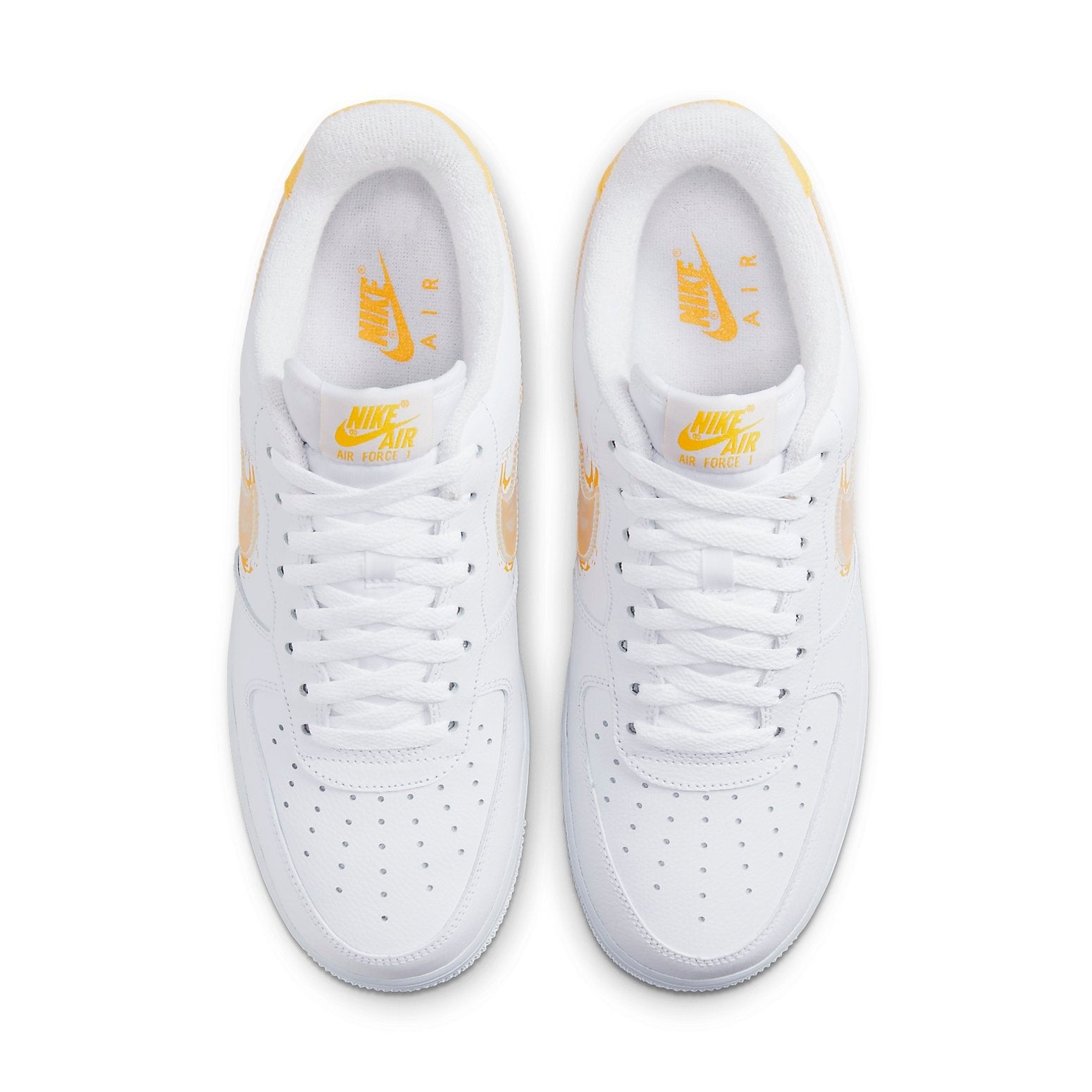 Nike Air Force 1 '07 'Brushstroke - White Solar Flare' DX2646-100