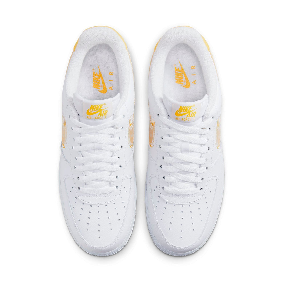 Nike Air Force 1 '07 'Brushstroke - White Solar Flare' DX2646-100