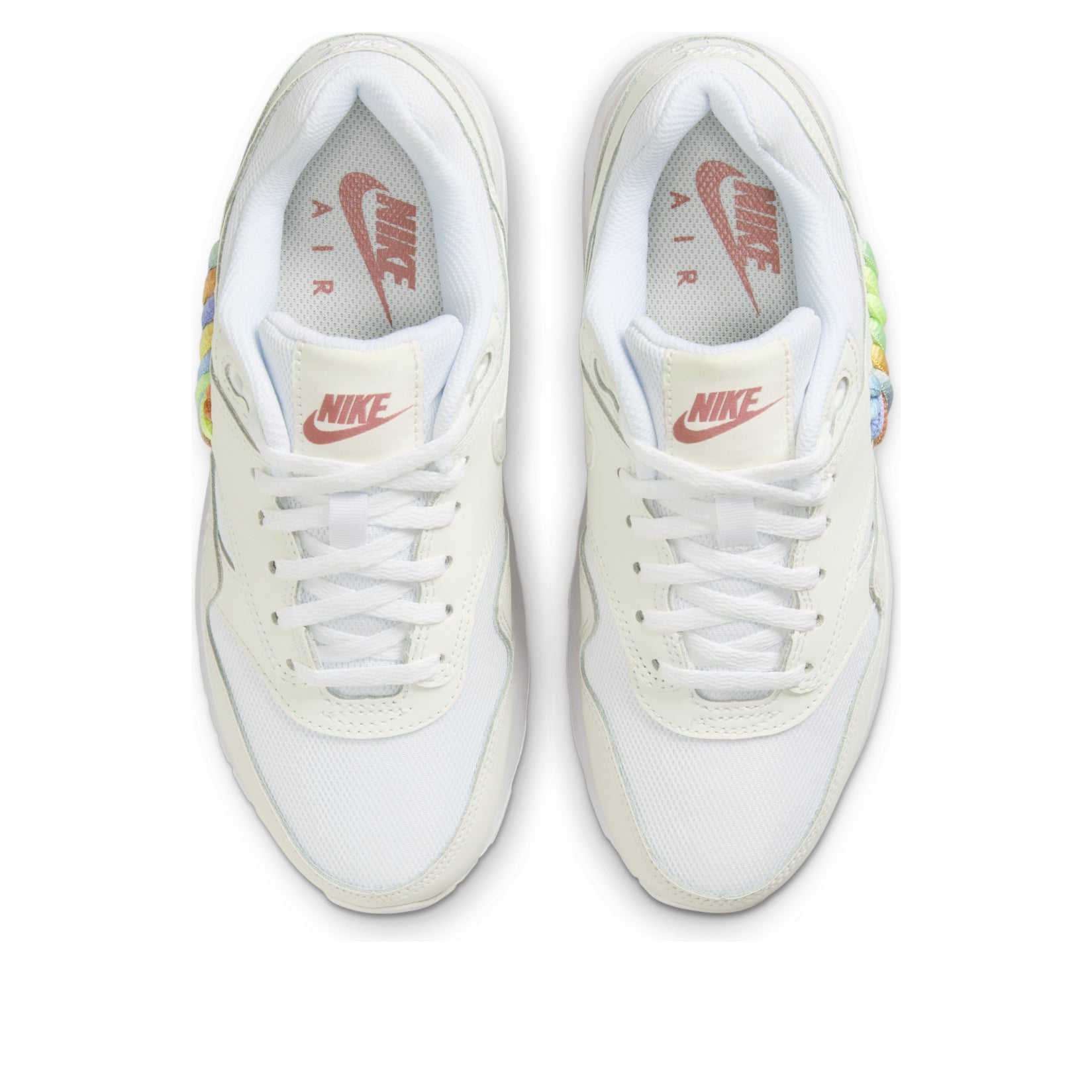 (GS) Nike Air Max 1 SE 'Rainbow Lace Swoosh' FN4782-100