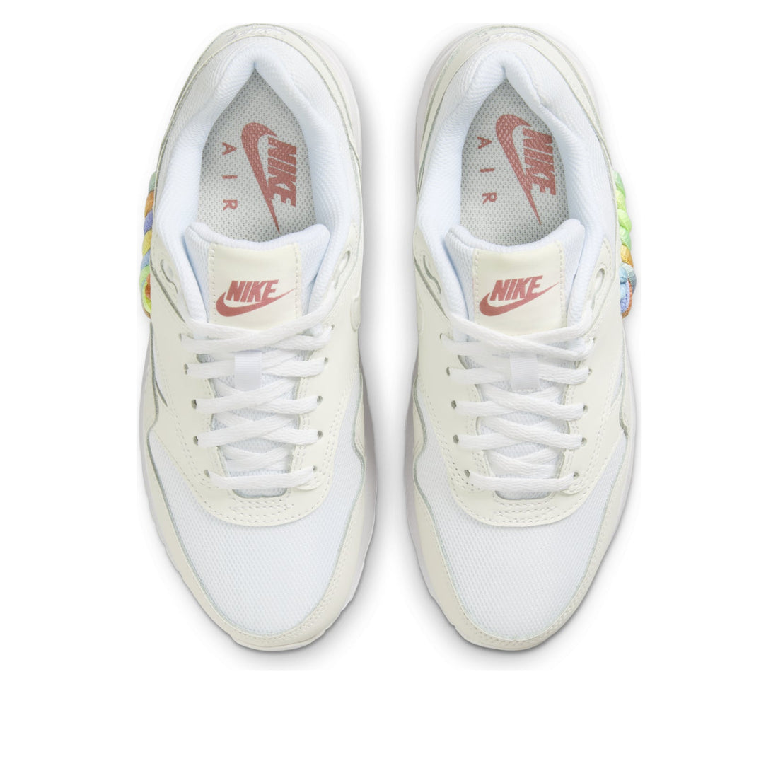 (GS) Nike Air Max 1 SE 'Rainbow Lace Swoosh' FN4782-100