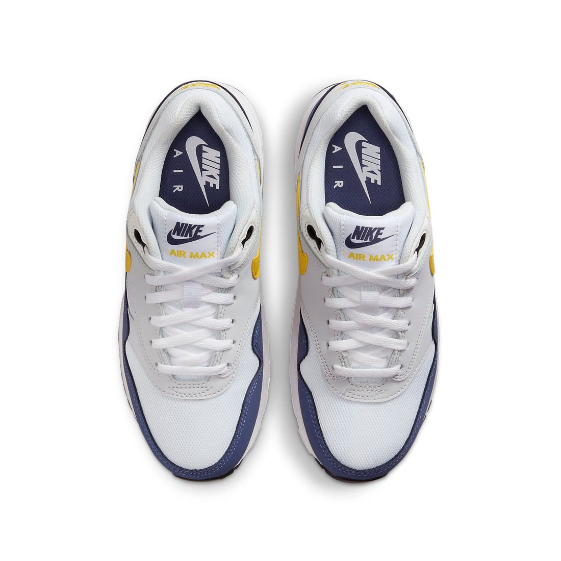 (GS) Nike Air Max 1 'White Yellow Blue' DZ3307-107