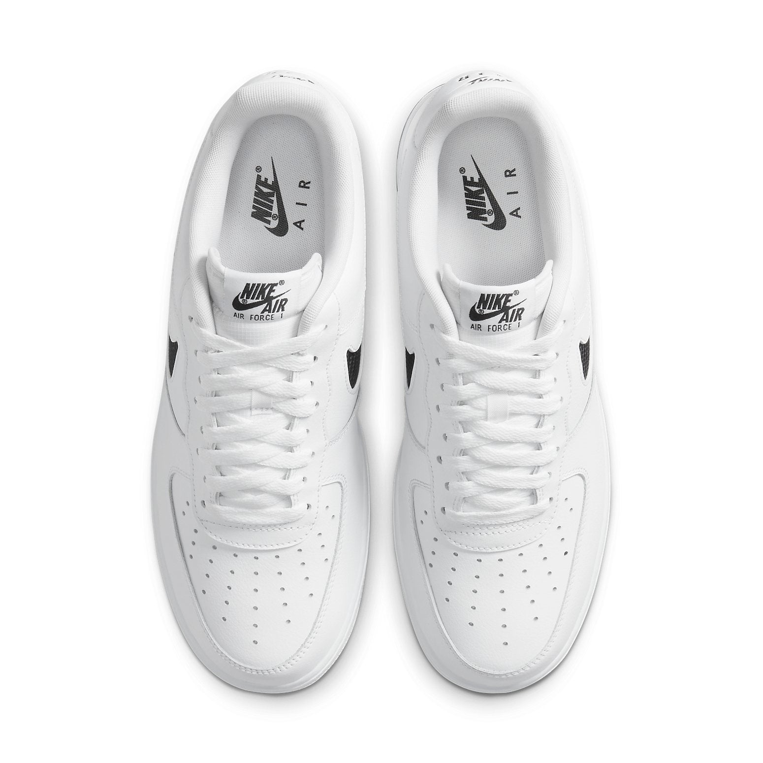 Nike Air Force 1 '07 LV8 'Cut Out Swoosh - White Black' CZ7377-100