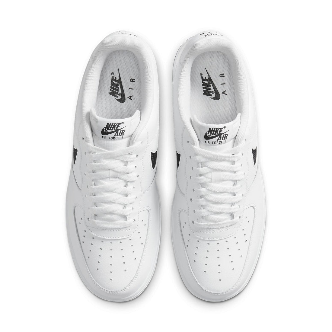 Nike Air Force 1 '07 LV8 'Cut Out Swoosh - White Black' CZ7377-100