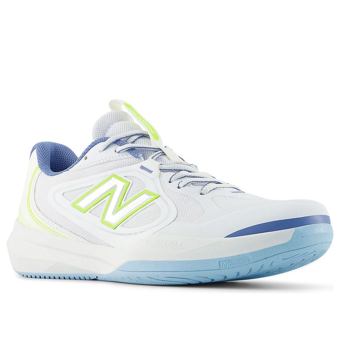 New Balance FuelCell 796v5 Pickleball 'White Alkaline Green' M7967DO