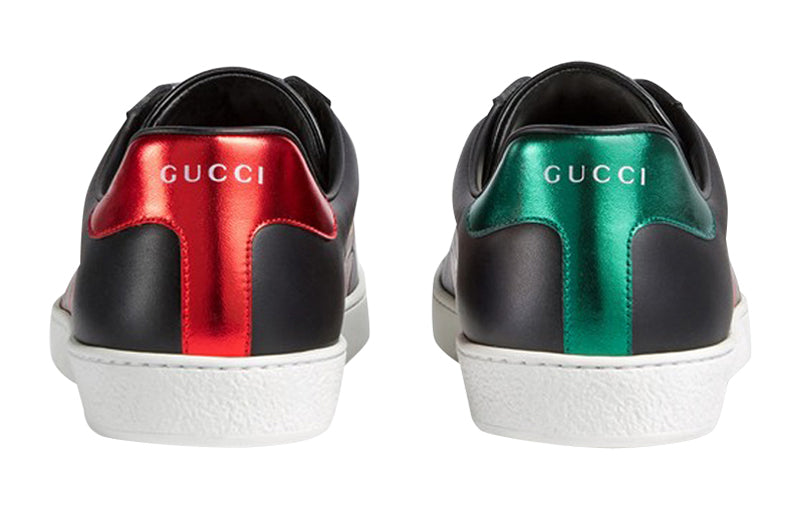 Gucci Ace Kingsnake Sneakers 'Black Red' 501309-OIF10-1182