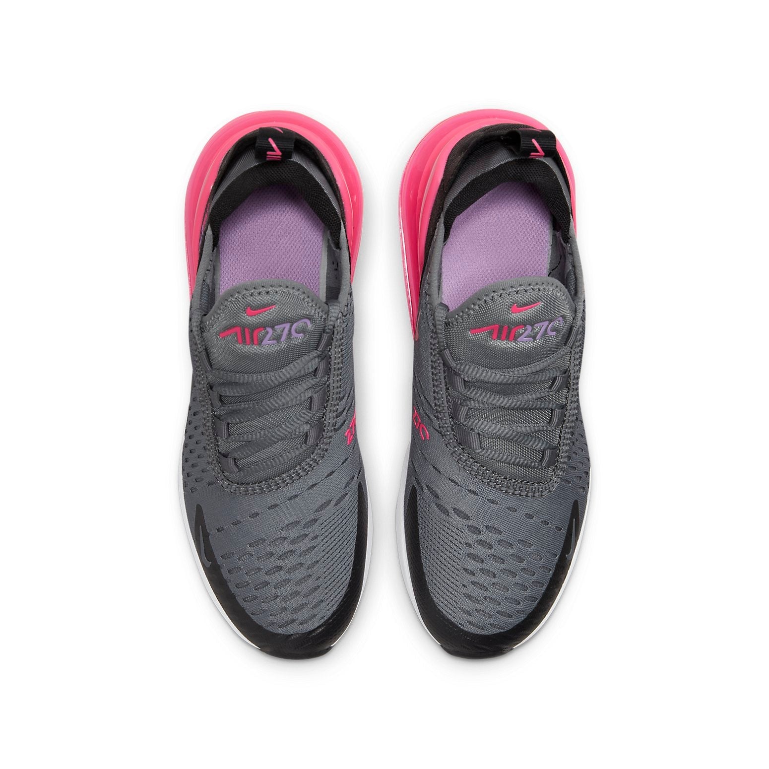 (GS) Nike Air Max 270 'Grey Hyper Pink' 943345-031