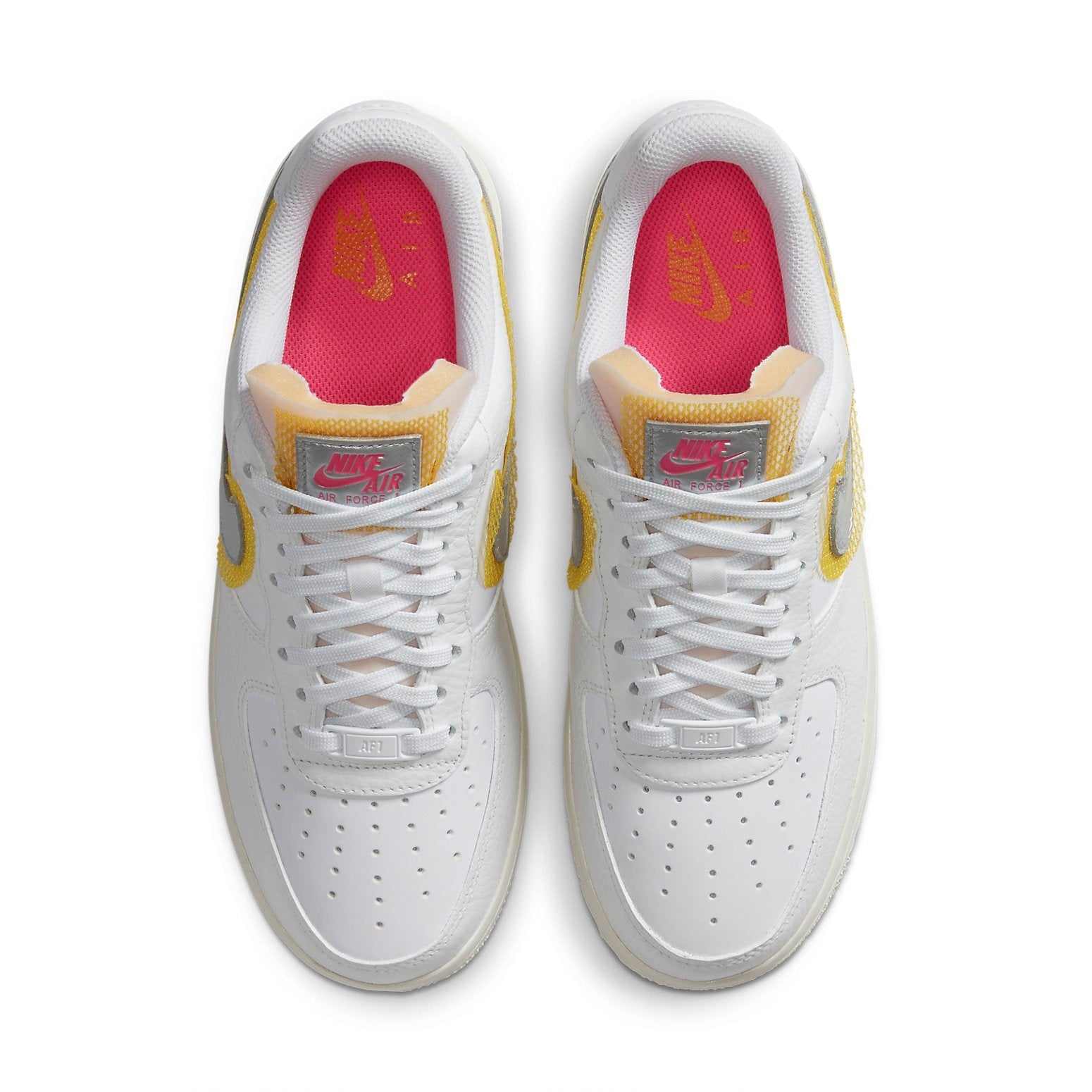 (WMNS) Nike Air Force 1 '07 LX 'White Metallic Silver Gold' CZ8104-100