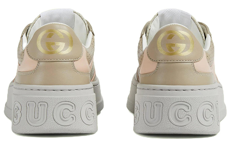 (WMNS) Gucci GG Sneaker 'Oatmeal Light Pink' 700775-UPG90-9595